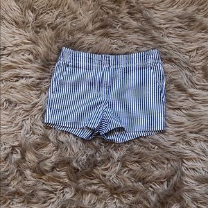 Crewcuts Blue and White Striped Kids Shorts